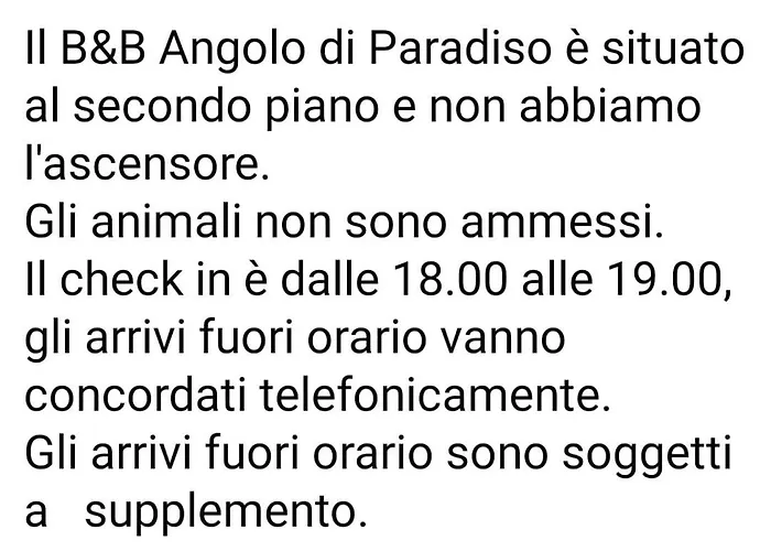 Angolo Di Paradiso *